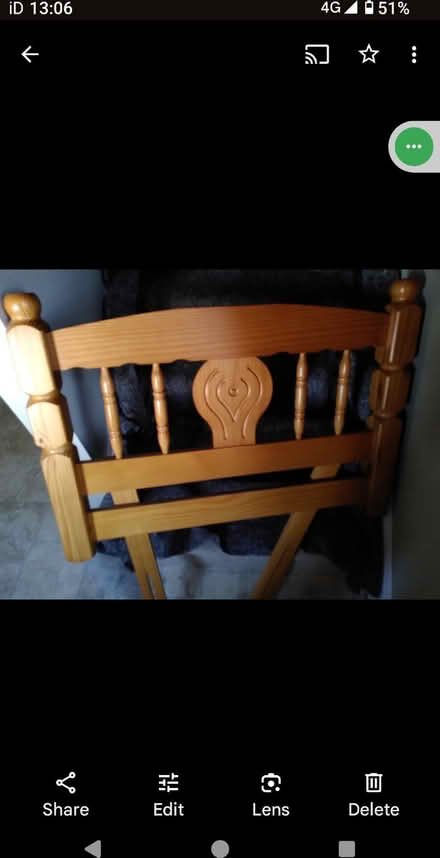 Photo of free Pine head board for single bed (Amber Valley DE56) #1