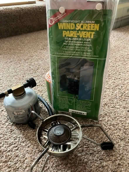 Photo of free Camping stove and windshield (Formby Village) #1
