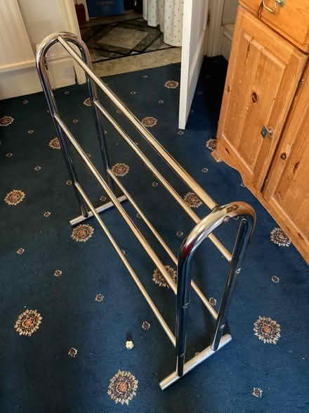 Photo of free Chrome towel rail (Ashton-on-Ribble PR2) #1