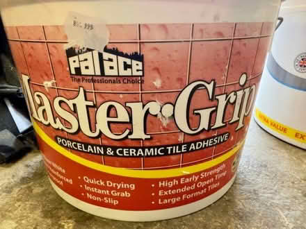 Photo of free Tile Adhesive (Two Dales DE4) #1