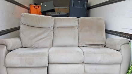Photo of free 3 seater recliner sofa (Swanley BR8) #1
