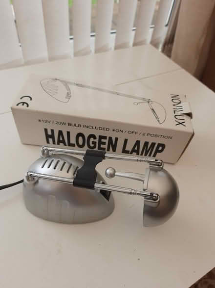 Photo of free Adjustable Halogen Desk Lamp (Stubbington PO14) #1