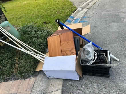 Photo of free Misc shelves/pvc/ond pump stuff (Jacksonville) #1