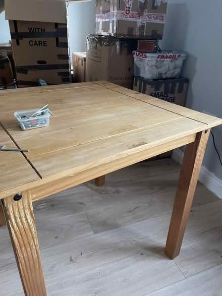 Photo of free 80x80cm square dining table (Corsham SN13) #3