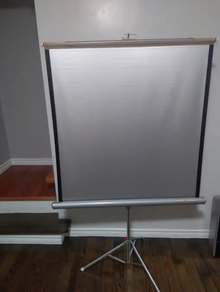 Photo of free Vintage Overhead Projector Screen (Parkdale and Barton) #1