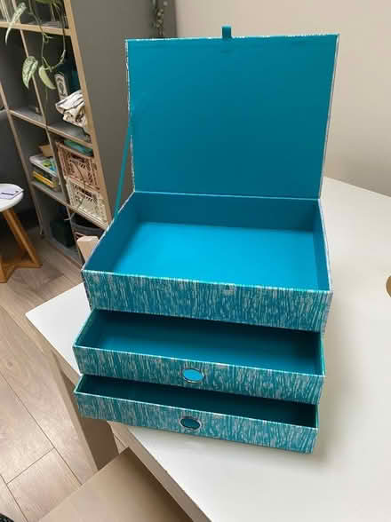 Photo of free Desk Storage Box (East Twerton) #2
