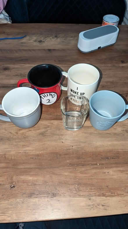 Photo of free Four big cups and one Jack Daniels glass (NW10) #2