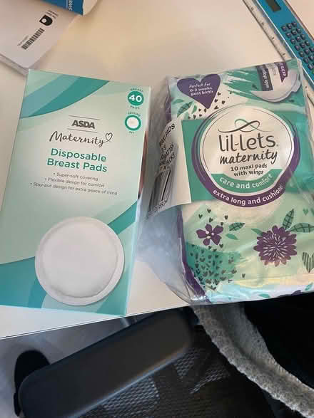 Photo of free Disposable Breast Pads and Pads (Marston Moretaine, MK43 0) #1