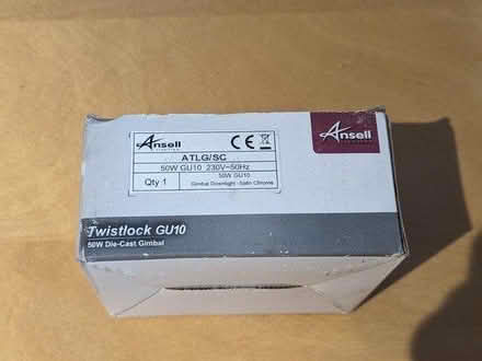 Photo of free Single brushed chrome downlight (Selsdon) #1