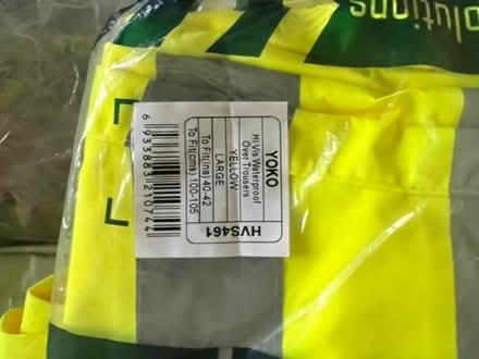 Photo of free High Viz Jacket and waterproof overtrousers (Great Harwood BB6) #2