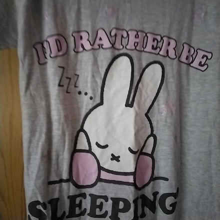 Photo of free ladies grey teeshirt nightdress miffy (Marton Bank FY3) #2