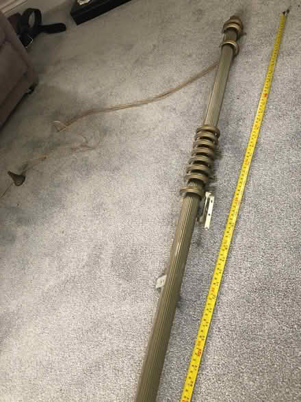 Photo of free 7ft pull cord curtain pole (Anstey LE7) #4