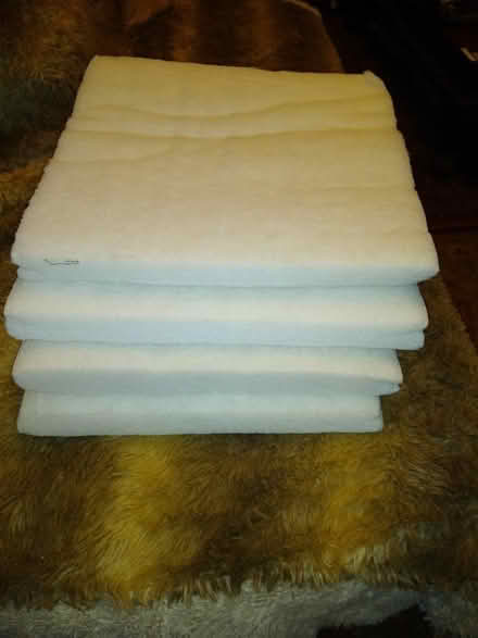Photo of free 4 Square garden chair cushions/upholstery (Ebley GL5) #1