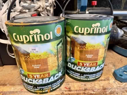 Photo of free Cuprinol Wood Preserver/stain (Two Dales DE4) #1