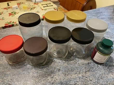 Photo of free Plastic storage jars (Warwick CV34, off Myton Road) #2