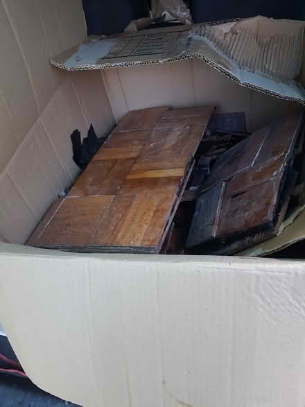 Photo of free Used parquet flooring (West Parley) #3