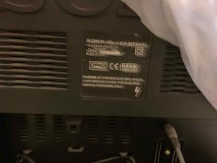 Photo of free Sony Trinitron CRT TV 28" for Retro Gaming (Temple Mills E11) #2