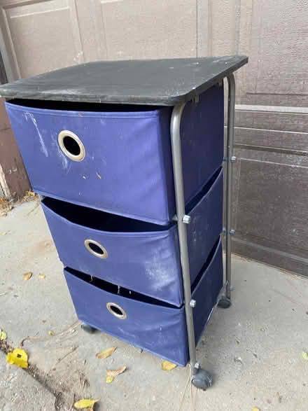 Photo of free 3-drawer rolling cart (San Antonio/Wyoming) #1