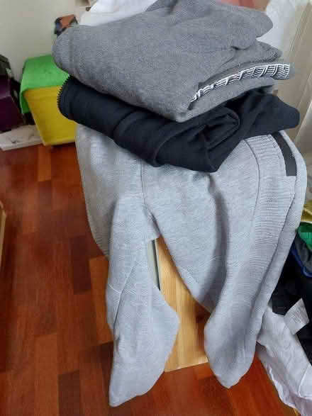 Photo of free Age 10-11 bottoms and hoodie (Radcliffe M26) #1