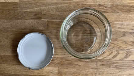 Photo of free Glass jars (silver) (NR34) #4