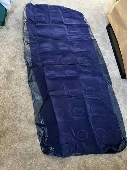 Photo of free Inflatable flocked single airbed (Buxton Central SK17) #1