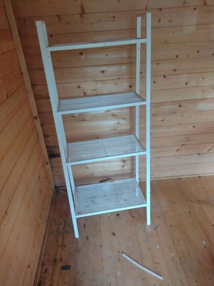 Photo of free Metal IKEA shelves (BS9) #3