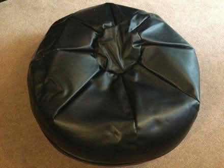 Photo of free Black bean bag (Sutton Coldfield, Four Oaks) #2