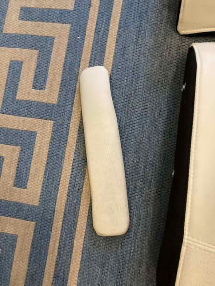 Photo of free IKEA MALKOLM office chair spares cream leather (GU51) #3