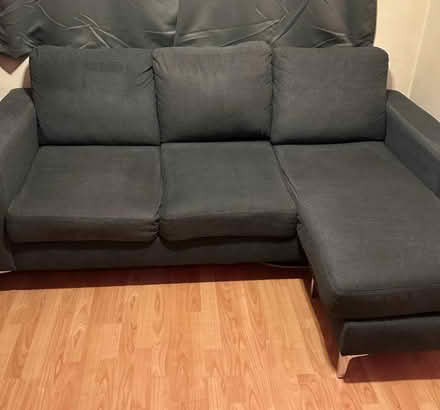Photo of free Lovely 3 seater corner sofa (Canary Wharf E14) #1