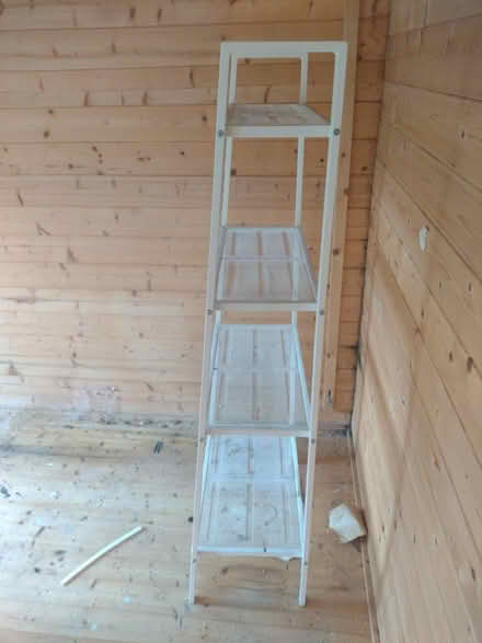 Photo of free Metal IKEA shelves (BS9) #2