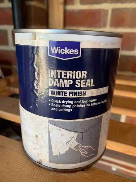 Photo of free Nearly full tin of damp seal (Colchester CO1) #1