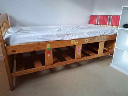 Photo of free Single pine bed (Middlewood S6) #1
