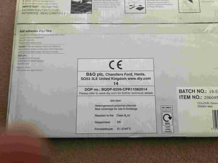 Photo of free 2 boxes of vinyl floor tiles (Wokingham RG40) #2