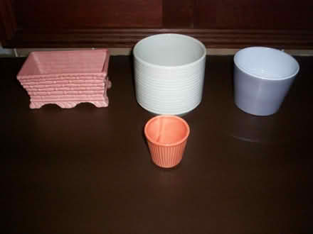 Photo of free 4 indoor flower pots (Sprowston NR7) #1