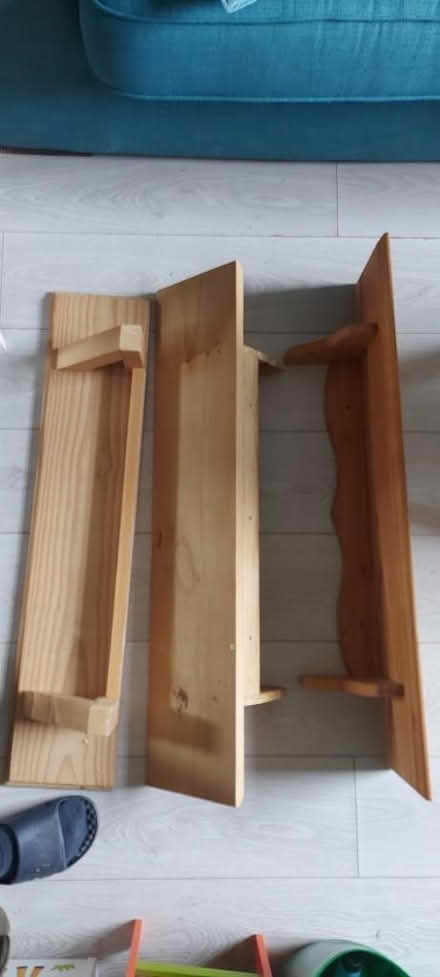 Photo of free Pine wood shelves (Hollingdean) #1