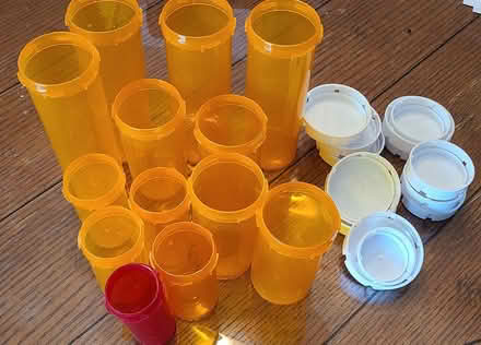 Photo of free 13 Empty Prescription Bottles (Katy - Clay and 99) #1