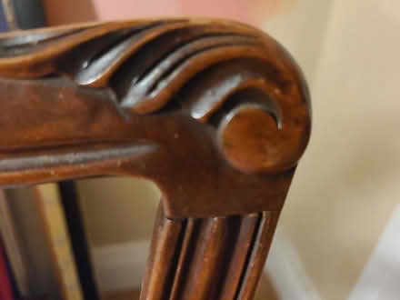 Photo of free 4 Antique chairs, solid wood (Roslindale) #4