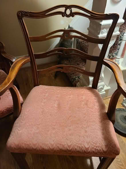 Photo of free 4 Antique chairs, solid wood (Roslindale) #1
