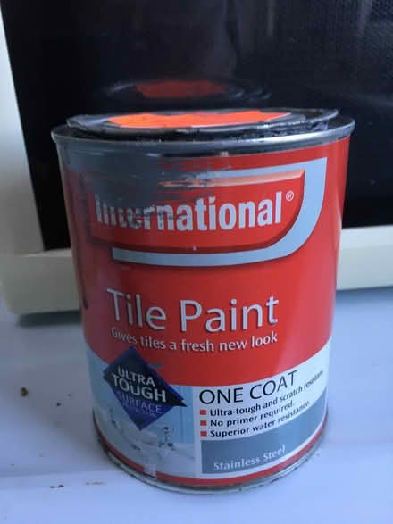 Photo of free Tile paint (Near Llanafan Fawr) #1