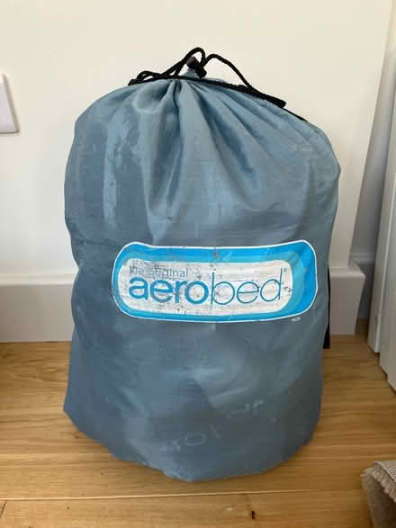 Photo of free Double airbed with electric pump (Dorking) #1