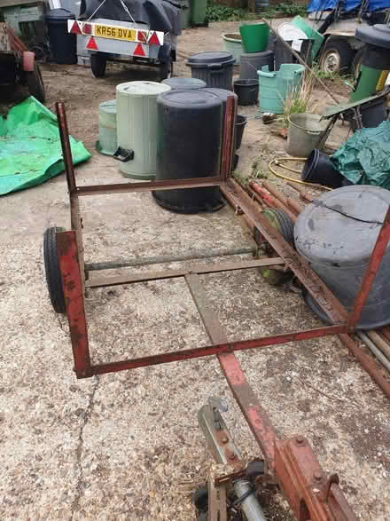 Photo of free "6×4" trailer without "box" (Lovedean PO8 9) #1
