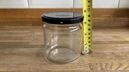 Photo of free Glass jars (black) (NR34) #2