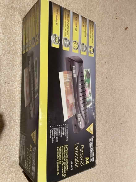 Photo of free A4 laminator (SE24) #1