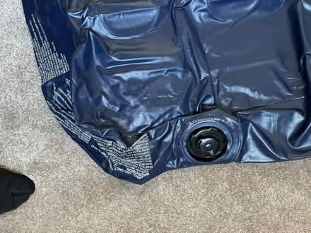 Photo of free Inflatable flocked single airbed (Buxton Central SK17) #2