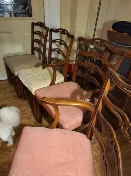 Photo of free 4 Antique chairs, solid wood (Roslindale) #2