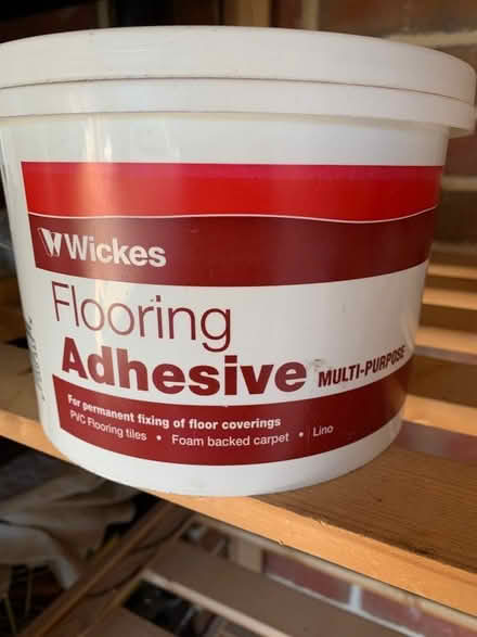Photo of free Wickes flooring adhesive - multi-purpose (Colchester CO1) #1
