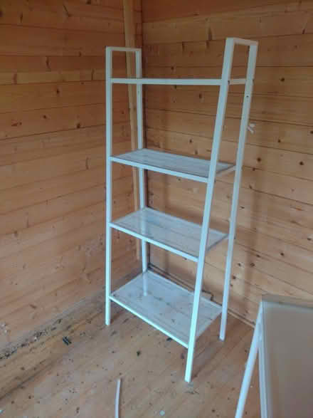 Photo of free Metal IKEA shelves (BS9) #1