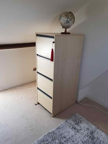 Photo of free Wood filling cabinet. (Brock Hill RG42) #2