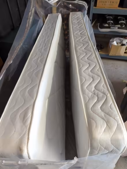 Photo of free John Lewis single mattresses (Royston) #1