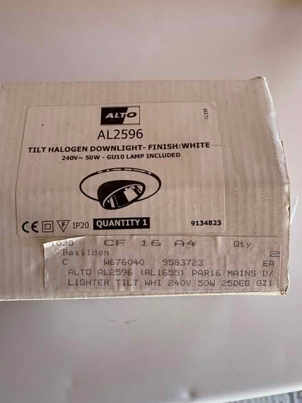 Photo of free Halogen down lights (Colchester CO1) #2